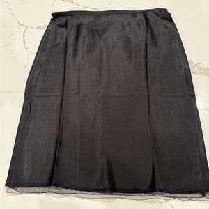 J. Crew Gwen Slip Skirt is Viscose Charmeuse